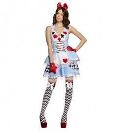 Disfraz Fever Miss Wonderland Azul Disfraz Fever Miss Wonderland Azul