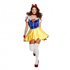 Disfraz de fiebre de cuento de hadas con vestido azul Disfraz de fiebre de cuento de hadas con vestido azul