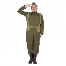 Disfraz privado de guardia de casa WW2 verde Disfraz privado de guardia de casa WW2 verde