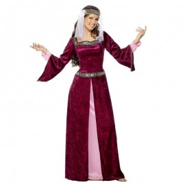 Disfraz de Maid Marion Borgoña Disfraz de Maid Marion Borgoña