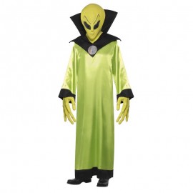 Disfraz de lord alienio verde Disfraz de lord alienio verde