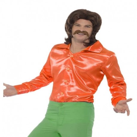 60s camisa naranja