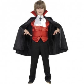 Disfraz de niño Dracula Negro