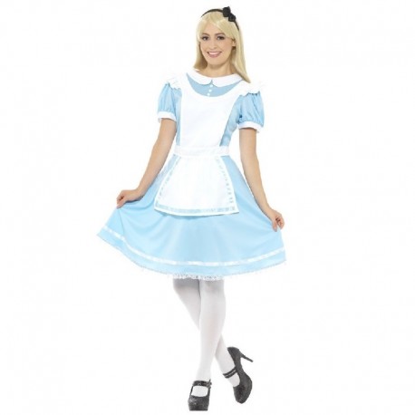 Disfraz de princesa maravilla azul