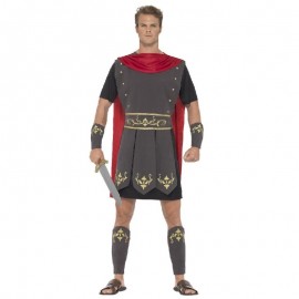 Disfraz de gladiador romano negro Disfraz de gladiador romano negro