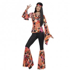 Sauce el disfraz de hippie multicolor Sauce el disfraz de hippie multicolor