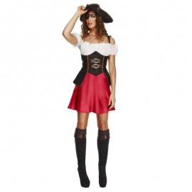 Fever Pirate Wench Disfraz Negro Fever Pirate Wench Disfraz Negro