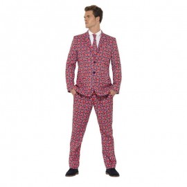 Union Jack Disfraz Rojo Union Jack Disfraz Rojo