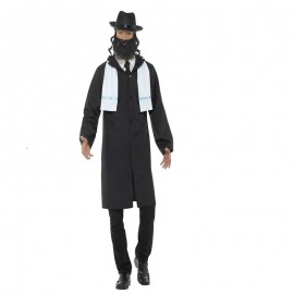 Disfraz de rabino negro Disfraz de rabino negro