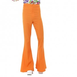 Pantalones acampanados Hombres Naranja Pantalones acampanados Hombres Naranja
