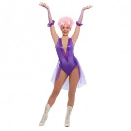 Disfraz de Trapeze Artist Púrpura