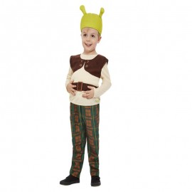 Disfraz de shrek verde