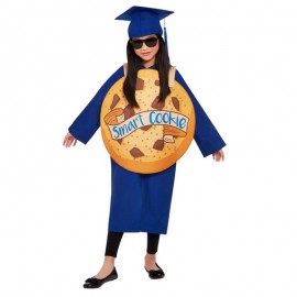 Disfraz de galletas inteligentes azul Disfraz de galletas inteligentes azul