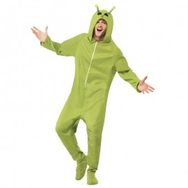 Disfraz extraterrestre verde Disfraz extraterrestre verde