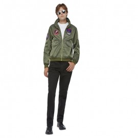 Top Gun Maverick Bomber Chaqueta verde Top Gun Maverick Bomber Chaqueta verde