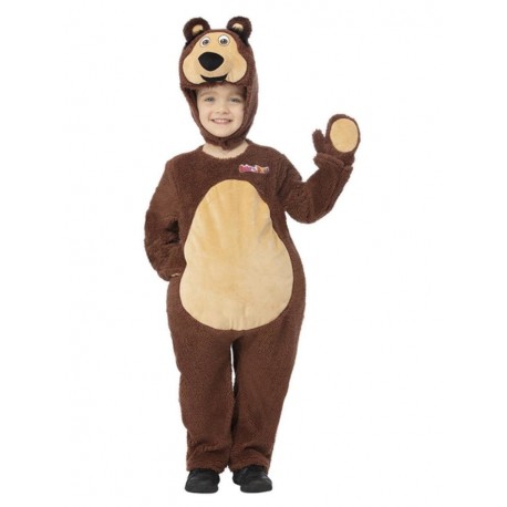 Masha y el oso el disfraz de oso