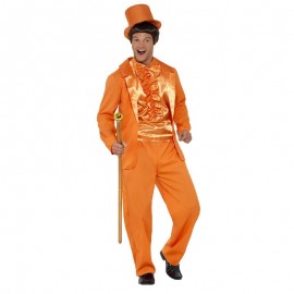 90s Disfraz de esmoquin estúpido naranja 90s Disfraz de esmoquin estúpido naranja