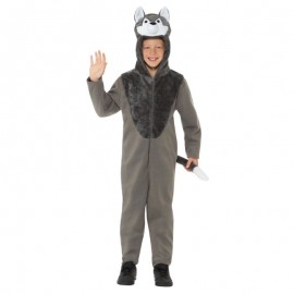 Disfraz de lobo gris Disfraz de lobo gris