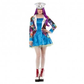 Vestido de fiesta multicolor