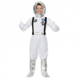 Disfraz de astronauta fuera del espacio blanco Disfraz de astronauta fuera del espacio blanco