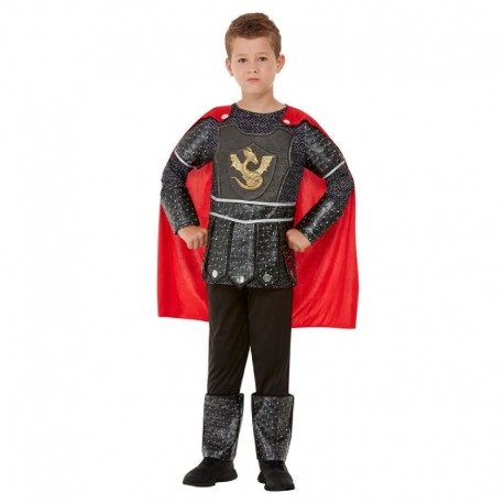 Disfraz De Knight Deluxe Negro