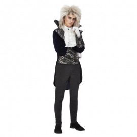 Disfraz de Barroco Goblin King Azul Disfraz de Barroco Goblin King Azul