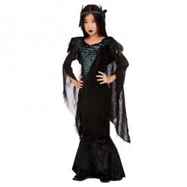 Disfraz de Princesa Deluxe Raven Negro