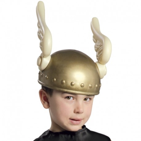 Casco de Galo Infantil con Alas