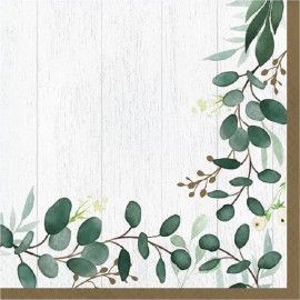 16 Servilletas 33 cm EUCALYPTUS GREENS 16 Servilletas 33 cm EUCALYPTUS GREENS