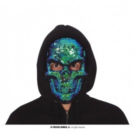 Máscara Calavera Lentejuelas Máscara Calavera Lentejuelas