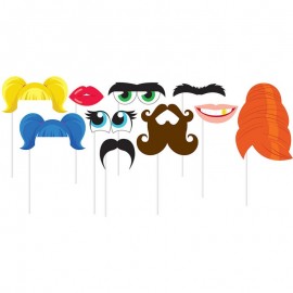10 Accesorios Photocall Postizos