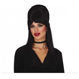 Peluca Vampira Negra Peluca Vampira Negra