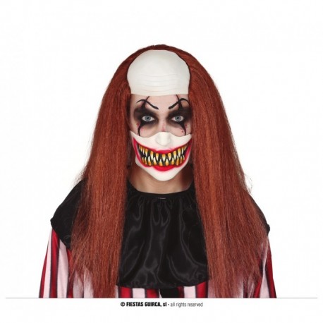 Máscara Media Cara Payaso Látex