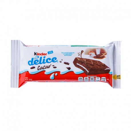Barrita Kinder Delice 39 gr