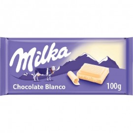 Milka Choc Blanco 100 gr Milka Choc Blanco 100 gr