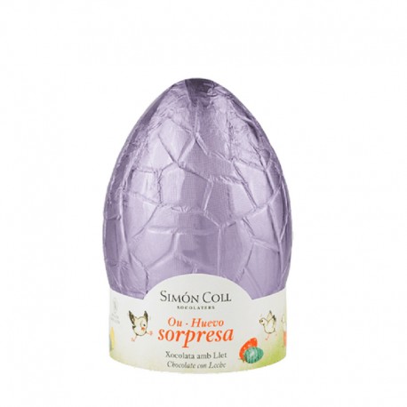 Huevo Huevo Pascua Leche Sorpresa 330 gr