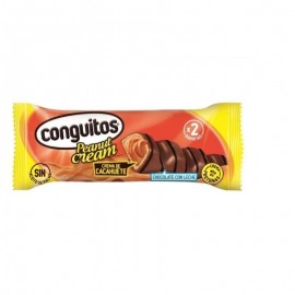 Barrita Conguitos Bar Peanut Cream Duo 46 gr Barrita Conguitos Bar Peanut Cream Duo 46 gr