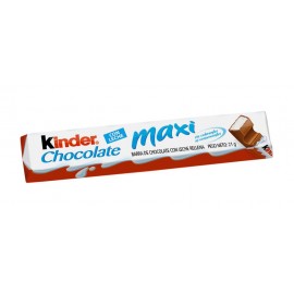 Barrita Kinder Chocolate Maxi 21 gr Barrita Kinder Chocolate Maxi 21 gr
