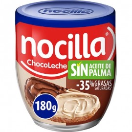 Nocilla Untar Sin Aceite de Palma en Vaso 180 gr Nocilla Untar Sin Aceite de Palma en Vaso 180 gr