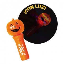 Varita Spinner Calabaza Con Luz Varita Spinner Calabaza Con Luz