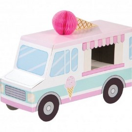 Centro de Mesa Helado 3D