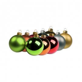 Velas Redundante Ru Bolas de Navidad de Colores, Cristal... para Decorar - FiestasMix