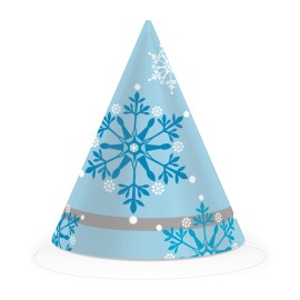 8 Gorros Copos de Nieve 8 Gorros Copos de Nieve