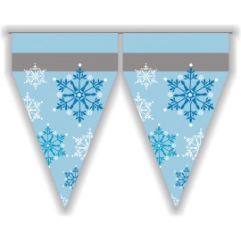 Banderin Copos de Nieve Banderin Copos de Nieve