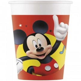 8 Vasos Mickey Mouse