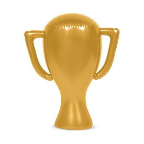 Trofeo Inflable Dorado 45 cm