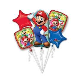 Bouquet de Globos Super Mario Bros Bouquet de Globos Super Mario Bros