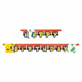 Guirnalda Pokemon Go Happy Birthday