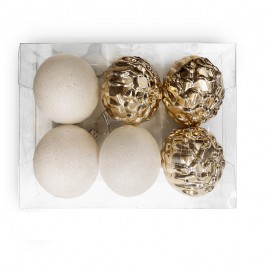 6 Bolas Navidad Variadas 6 Bolas Navidad Variadas