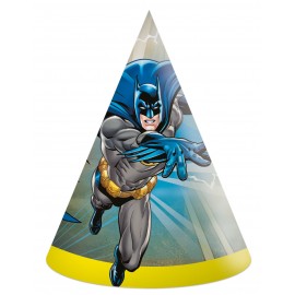 6 Gorros Batman de Papel 6 Gorros Batman de Papel